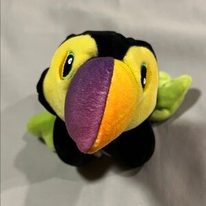 Cutetitos Fruititos Scented Plush Toucan Toy Plush 9” Bird Beanie Fruity